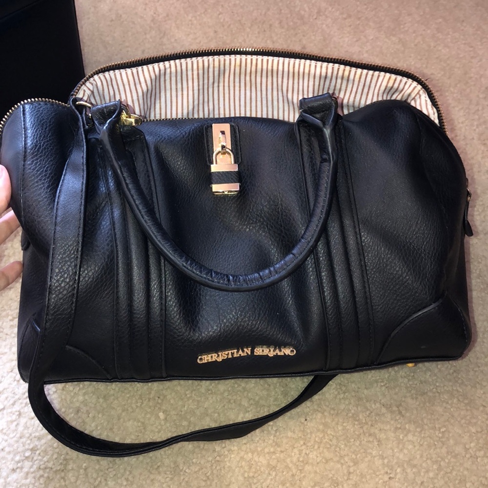 black purse